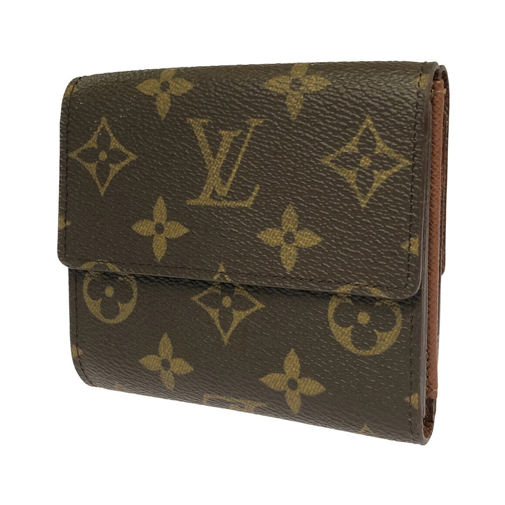 Louis Vuitton Bi fold Wallet Double Snap Closure Portemonnaie Billet Carte